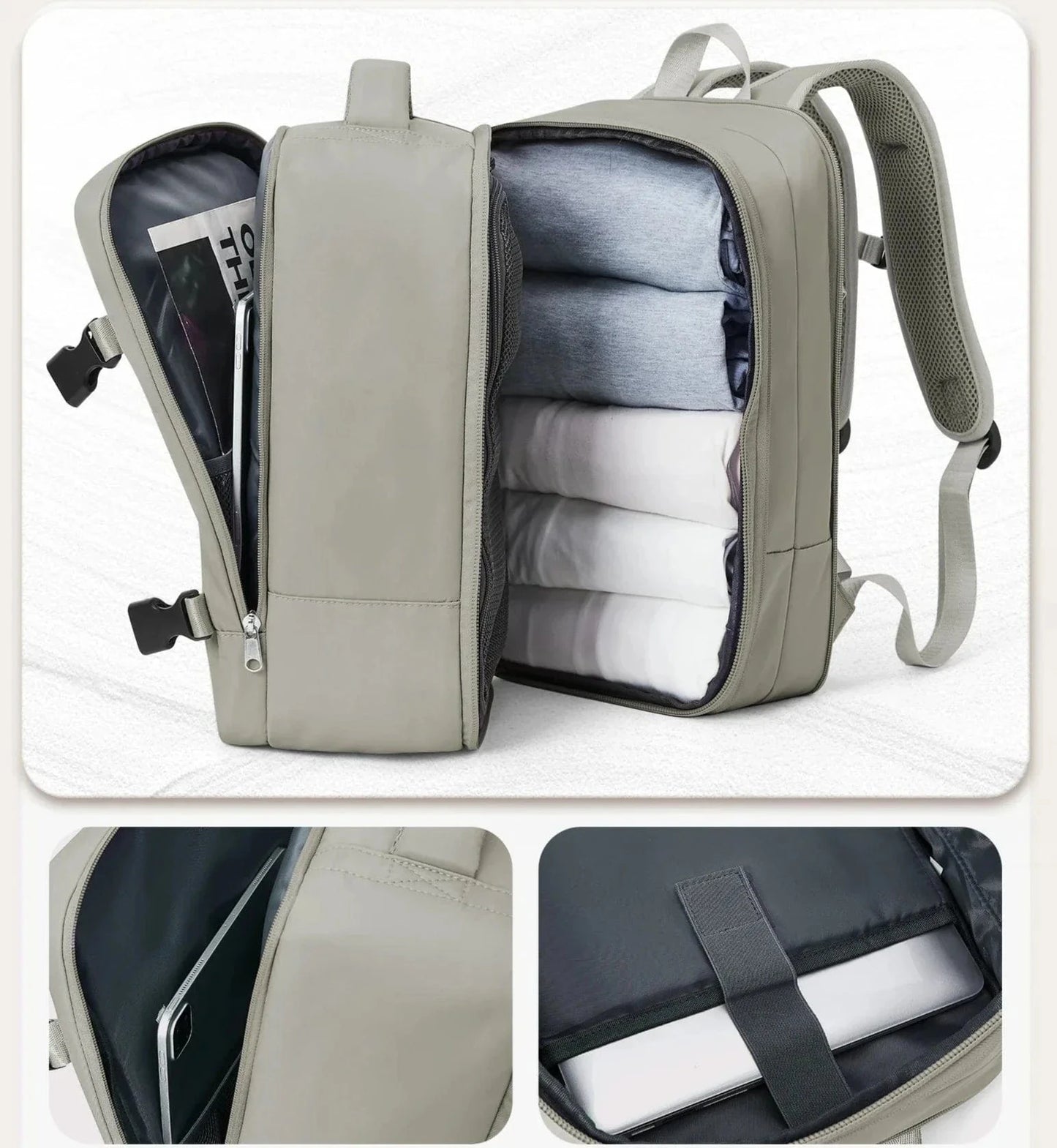 Sac à Dos Cabine Avion 40x20x25 - Voyager en Style