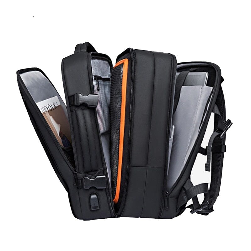 Sac à Dos Voyage Cabine Avion Extensible Business (USB) - Idéal pour les déplacements professionnels