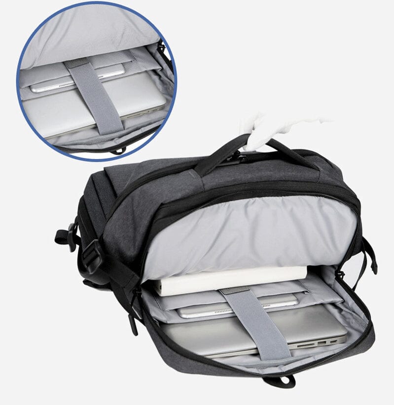 Sac à Dos Voyage Cabine Avion Extensible - USB