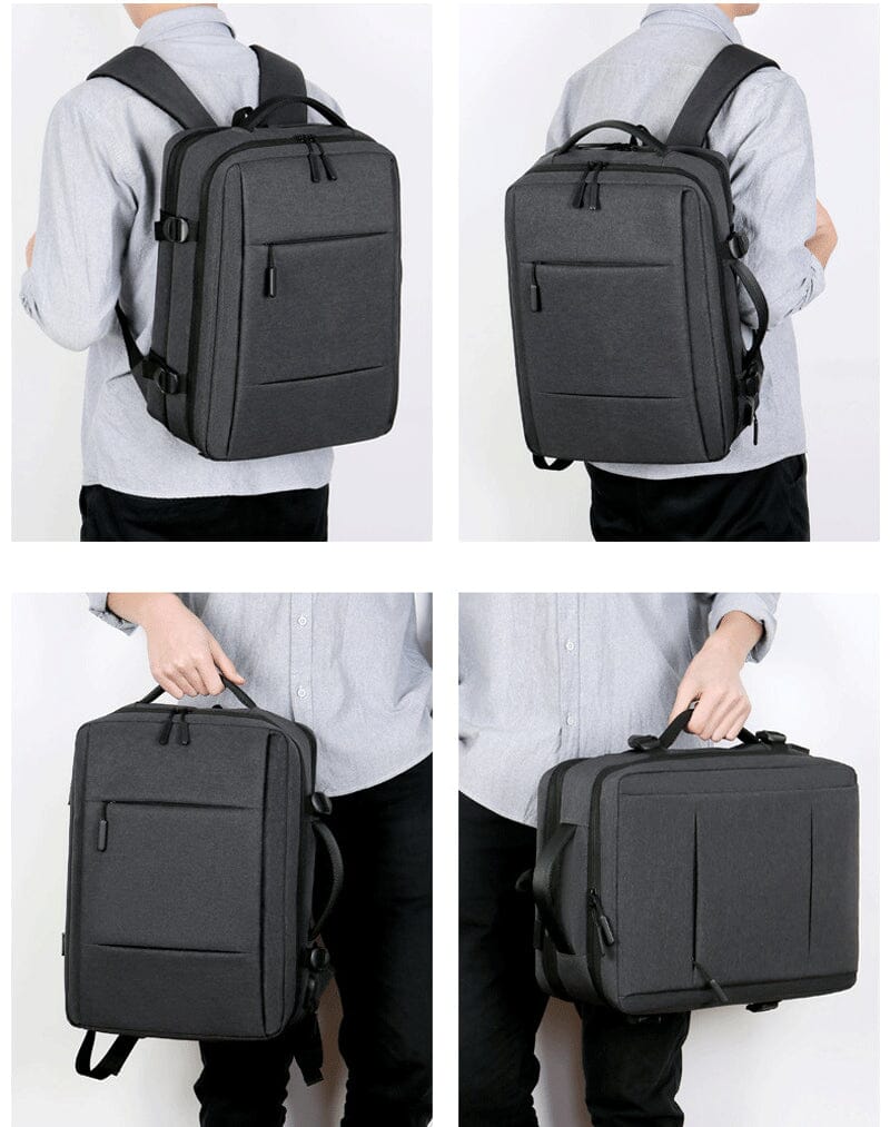 Sac à Dos Voyage Cabine Avion Extensible - USB
