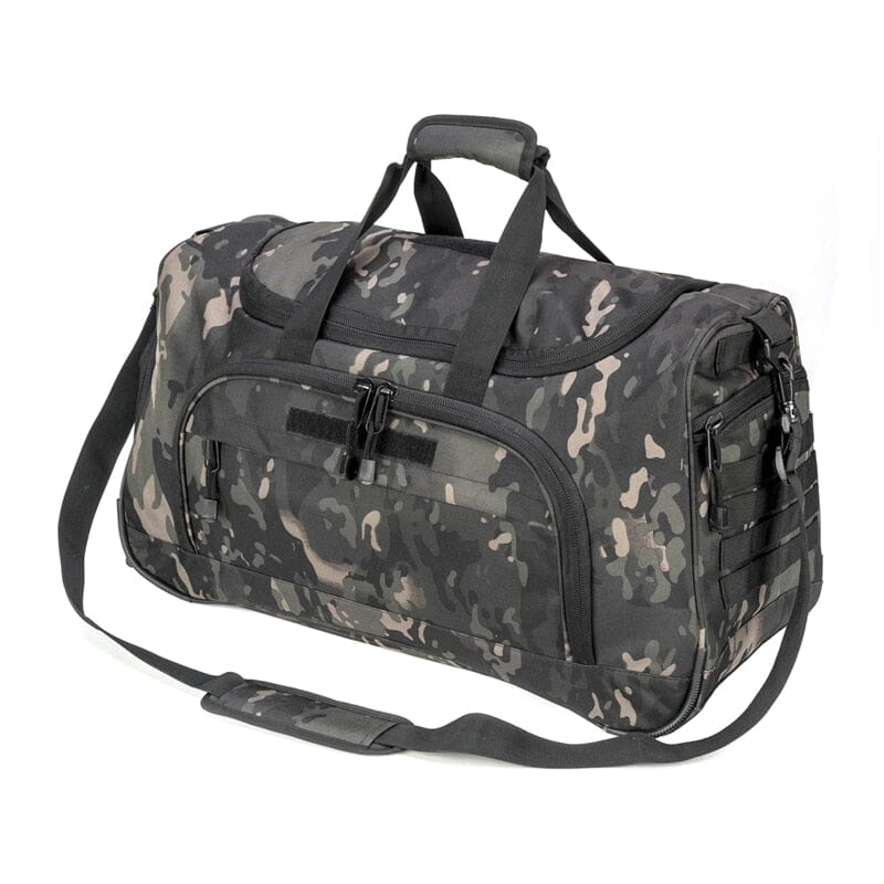 Sac Militaire Voyage Urbain - Édition Limitée Camouflage Noir