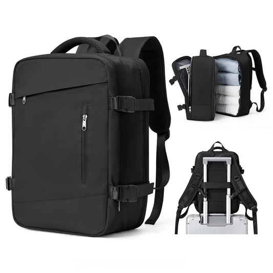 Sac à Dos Cabine Avion 40x20x25 - Voyager en Style Noir