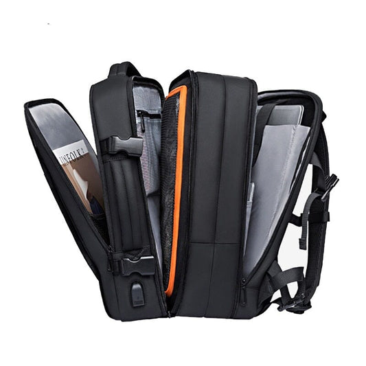 Sac à Dos Voyage Cabine Avion Extensible Business (USB) - Idéal pour les déplacements professionnels