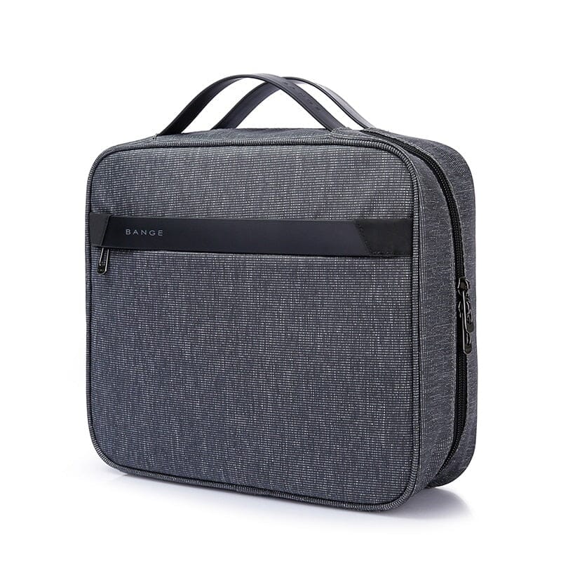 Trousse de Toilette Homme à Suspendre - Format XL Gris