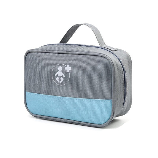 Trousse Pharmacie Bébé Voyage Secours (Gris) -